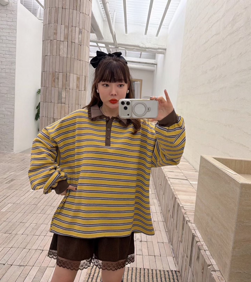 LOVABLE東大門㊣直郵女裝新款25秋冬推薦休閑真品人氣職業衛衣LOVABLE衛衣