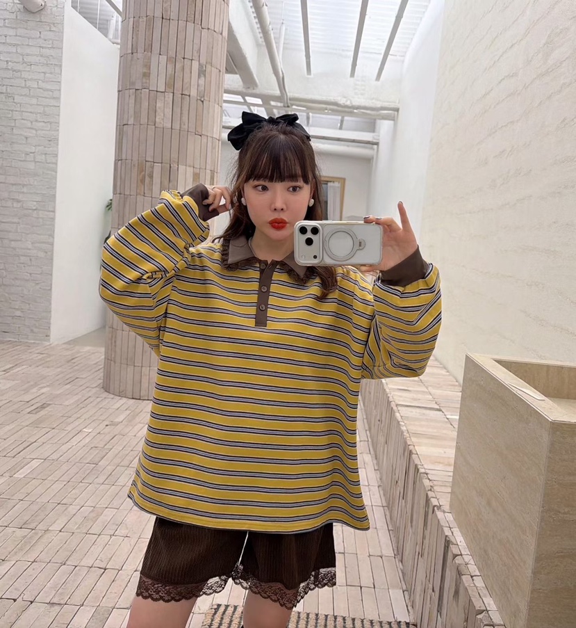 LOVABLE東大門㊣直郵女裝新款25秋冬推薦休閑真品人氣職業衛衣LOVABLE衛衣