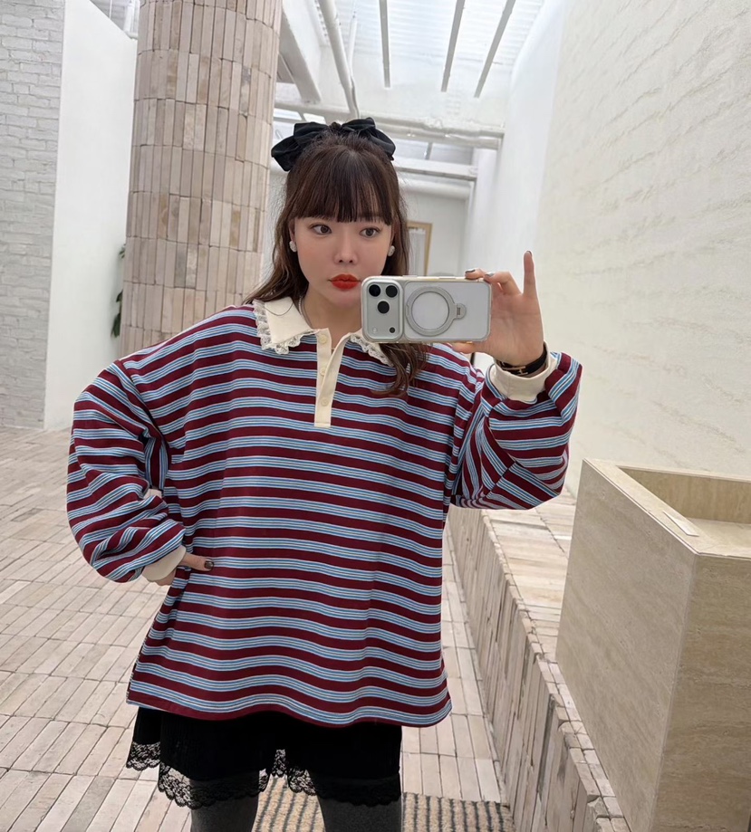 LOVABLE東大門㊣直郵女裝新款25秋冬推薦休閑真品人氣職業衛衣LOVABLE衛衣