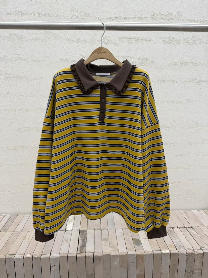 LOVABLE東大門㊣直郵女裝新款25秋冬推薦休閑真品人氣職業衛衣LOVABLE衛衣圖色1