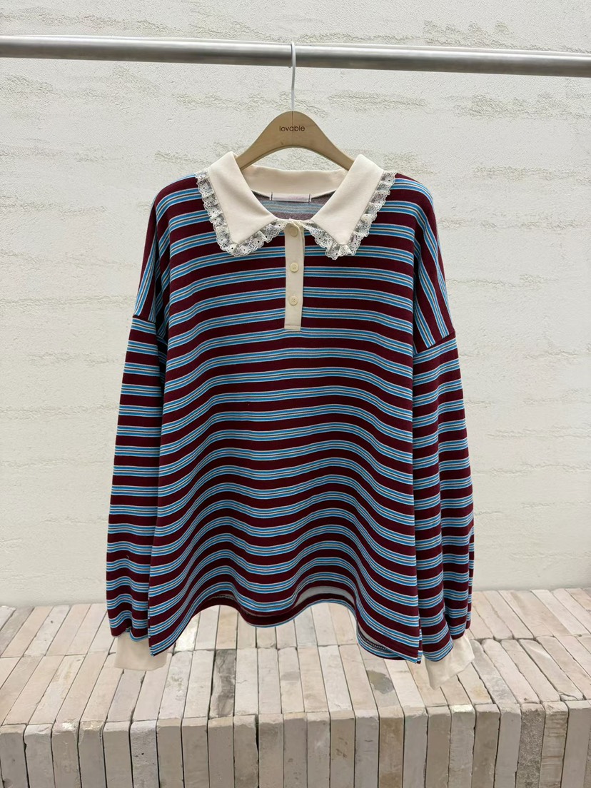 LOVABLE東大門㊣直郵女裝新款25秋冬推薦休閑真品人氣職業衛衣LOVABLE衛衣圖色2