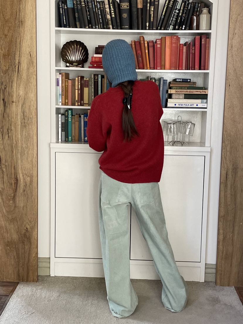 WATER/RIVER東大門㊣實拍女裝新品25秋冬推薦休閑褲燈芯絨WATER/RIVER休閑褲