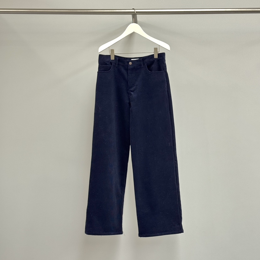 WATER/RIVER東大門㊣實拍女裝新品25秋冬推薦休閑褲燈芯絨WATER/RIVER休閑褲圖色3