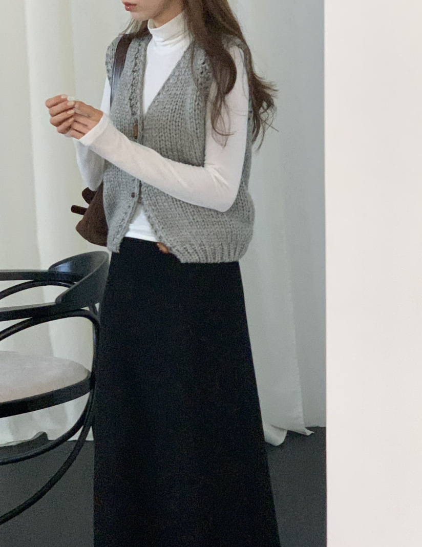 NOTICE韓國代購㊣女裝新品職業25秋冬熱賣時尚休閑真品馬甲NOTICE馬甲