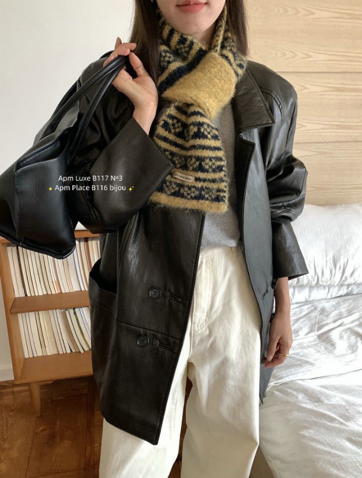 N3東大門㊣實拍女士新款休閑人氣25秋冬時尚職業真品圍巾披肩N3圍巾/披肩