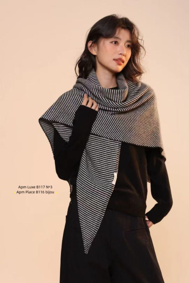 N3韓國直郵㊣女裝新款熱賣職業真品人氣25秋冬推薦圍巾披肩N3圍巾/披肩