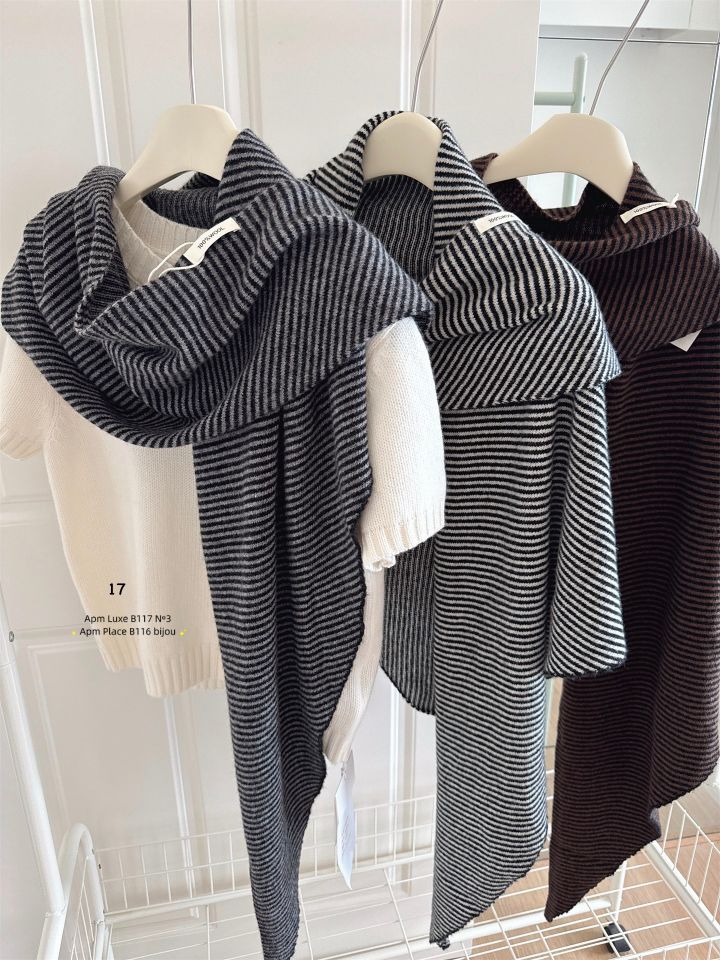 N3韓國直郵㊣女裝新款熱賣職業真品人氣25秋冬推薦圍巾披肩N3圍巾/披肩