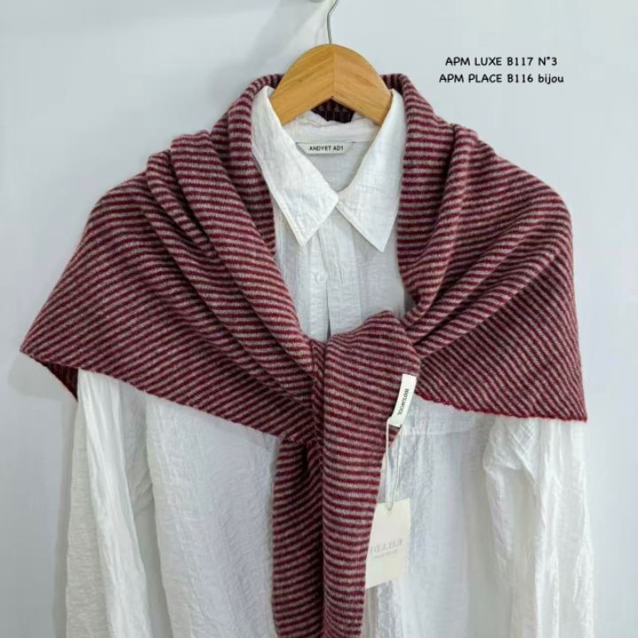 N3韓國直郵㊣女裝新款熱賣職業真品人氣25秋冬推薦圍巾披肩N3圍巾/披肩