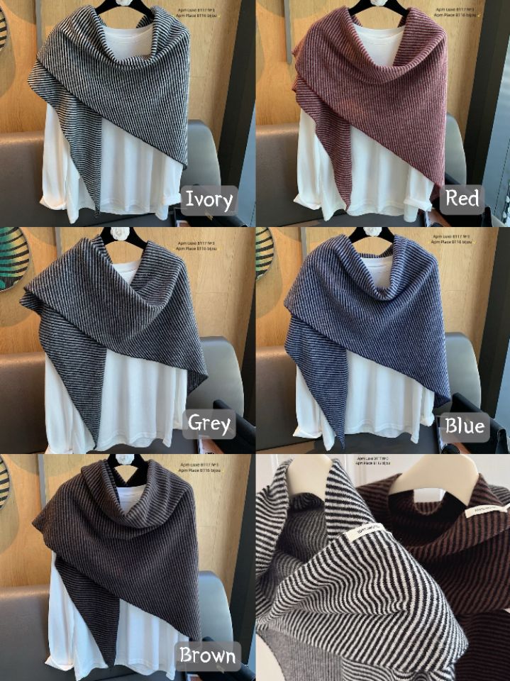 N3韓國直郵㊣女裝新款熱賣職業真品人氣25秋冬推薦圍巾披肩N3圍巾/披肩