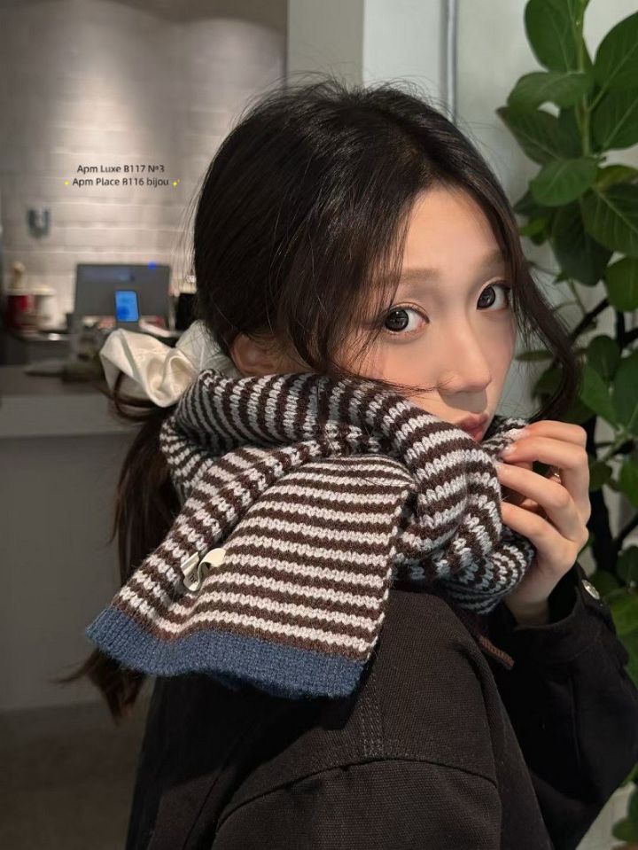 N3韓國代購㊣女裝新款休閑推薦真品熱賣25秋冬時尚圍巾披肩N3圍巾/披肩