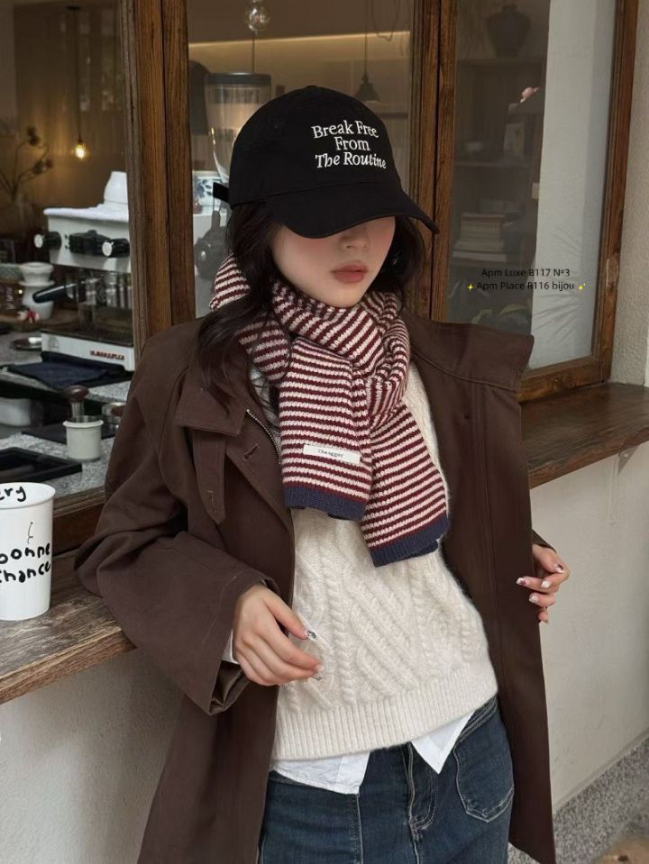 N3韓國代購㊣女裝新款休閑推薦真品熱賣25秋冬時尚圍巾披肩N3圍巾/披肩