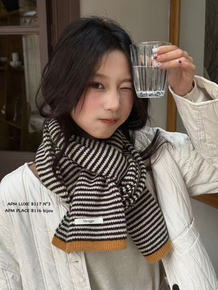 N3韓國代購㊣女裝新款休閑推薦真品熱賣25秋冬時尚圍巾披肩N3圍巾/披肩