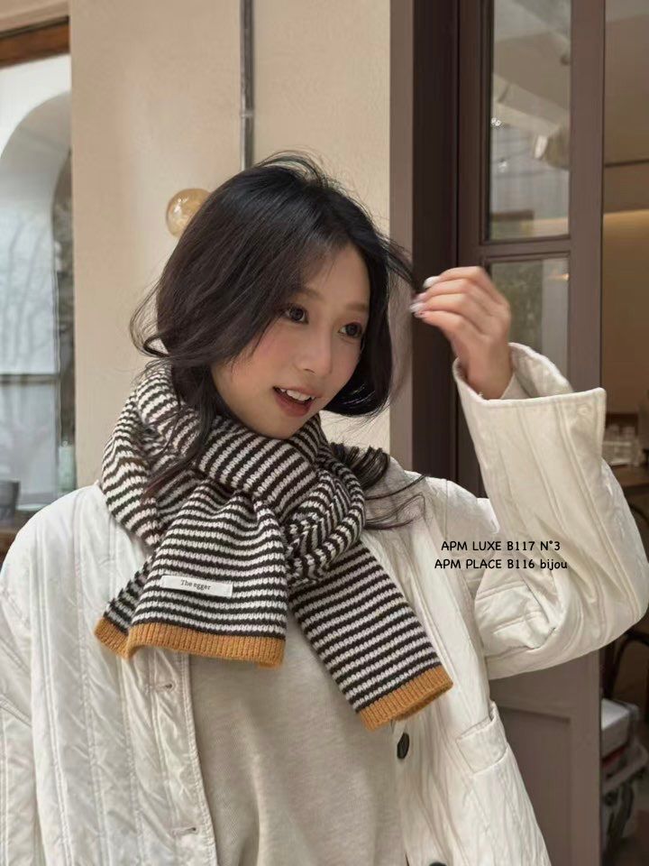 N3韓國代購㊣女裝新款休閑推薦真品熱賣25秋冬時尚圍巾披肩N3圍巾/披肩