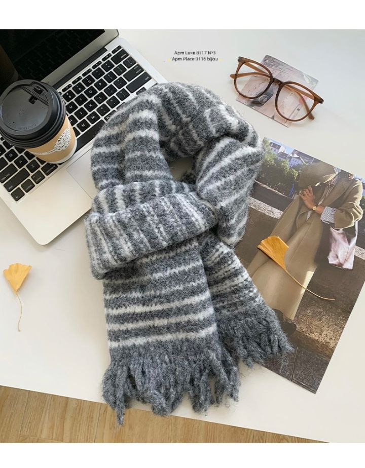 N3東大門㊣代購女士新品職業推薦時尚休閑熱賣人氣圍巾披肩N3圍巾/披肩圖色4