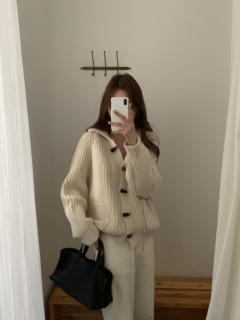 NOTICE韓國直郵㊣女士新款推薦職業人氣真品25秋冬毛衣開衫NOTICE毛衣