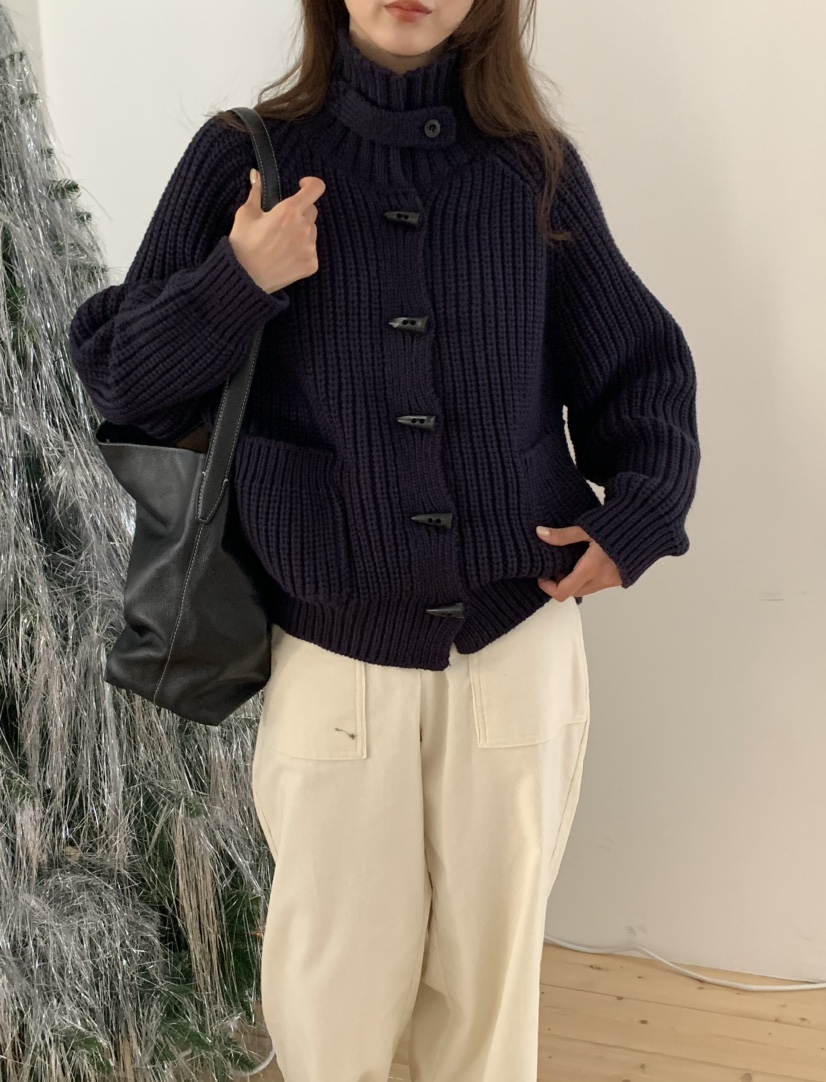 NOTICE韓國直郵㊣女士新款推薦職業人氣真品25秋冬毛衣開衫NOTICE毛衣