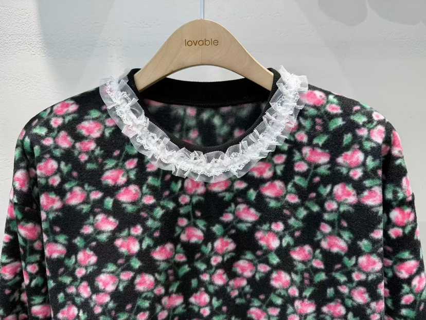 LOVABLE韓國代購㊣女士新款推薦職業休閑時尚真品人氣熱賣衛衣LOVABLE衛衣