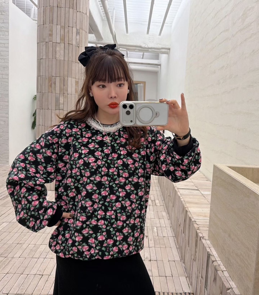 LOVABLE韓國代購㊣女士新款推薦職業休閑時尚真品人氣熱賣衛衣LOVABLE衛衣