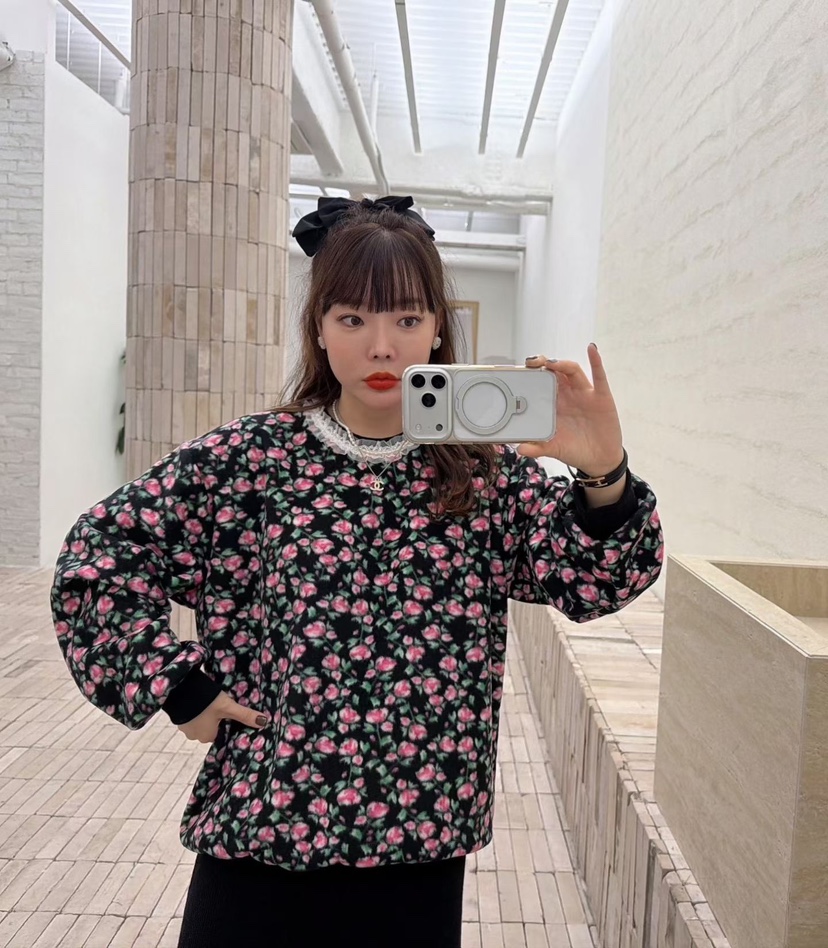 LOVABLE韓國代購㊣女士新款推薦職業休閑時尚真品人氣熱賣衛衣LOVABLE衛衣