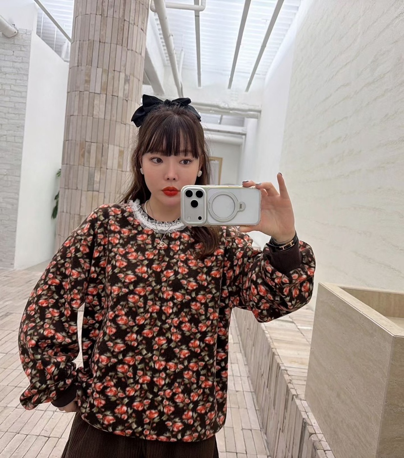 LOVABLE韓國代購㊣女士新款推薦職業休閑時尚真品人氣熱賣衛衣LOVABLE衛衣