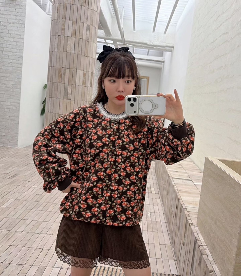 LOVABLE韓國代購㊣女士新款推薦職業休閑時尚真品人氣熱賣衛衣LOVABLE衛衣