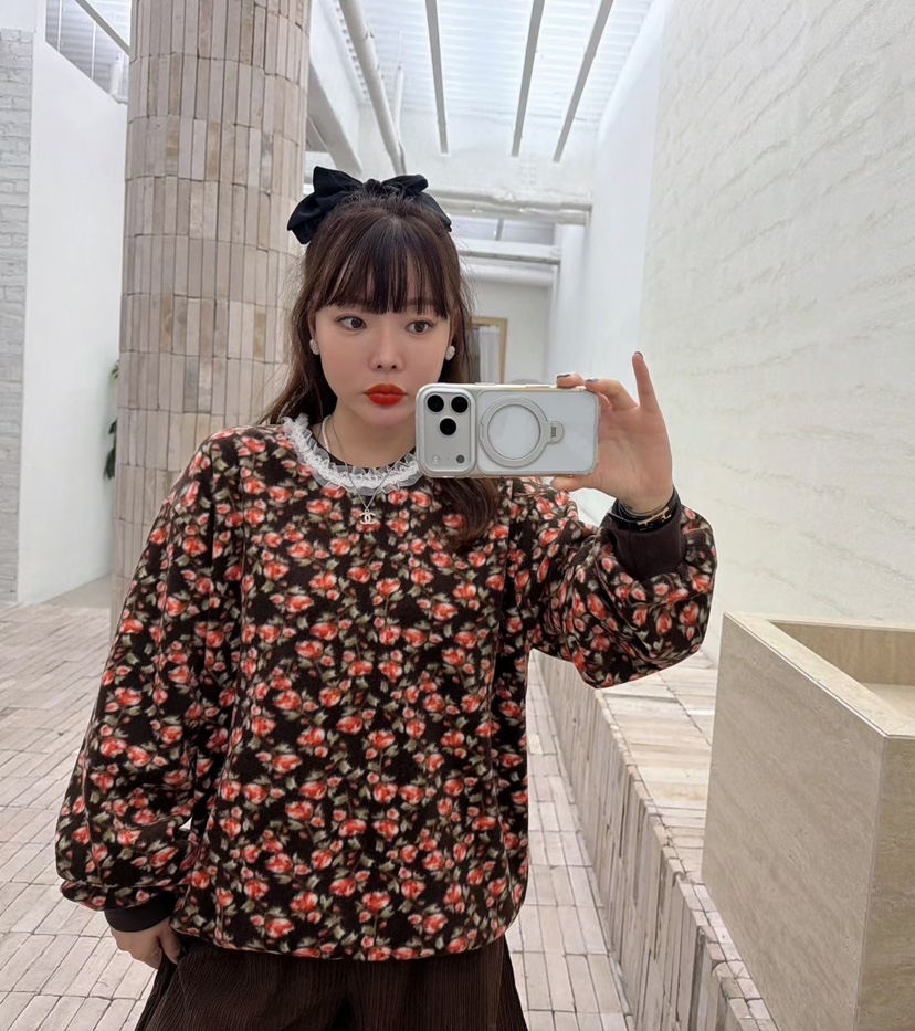 LOVABLE韓國代購㊣女士新款推薦職業休閑時尚真品人氣熱賣衛衣LOVABLE衛衣