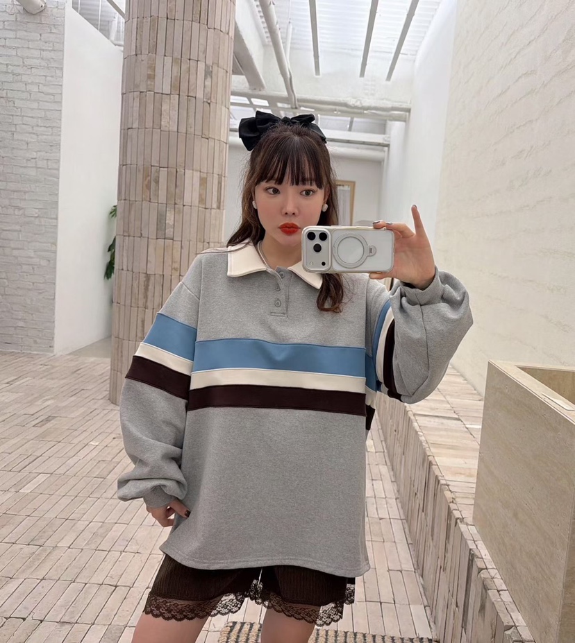 LOVABLE韓國直郵㊣女士新款25秋冬真品人氣推薦休閑熱賣衛衣LOVABLE衛衣