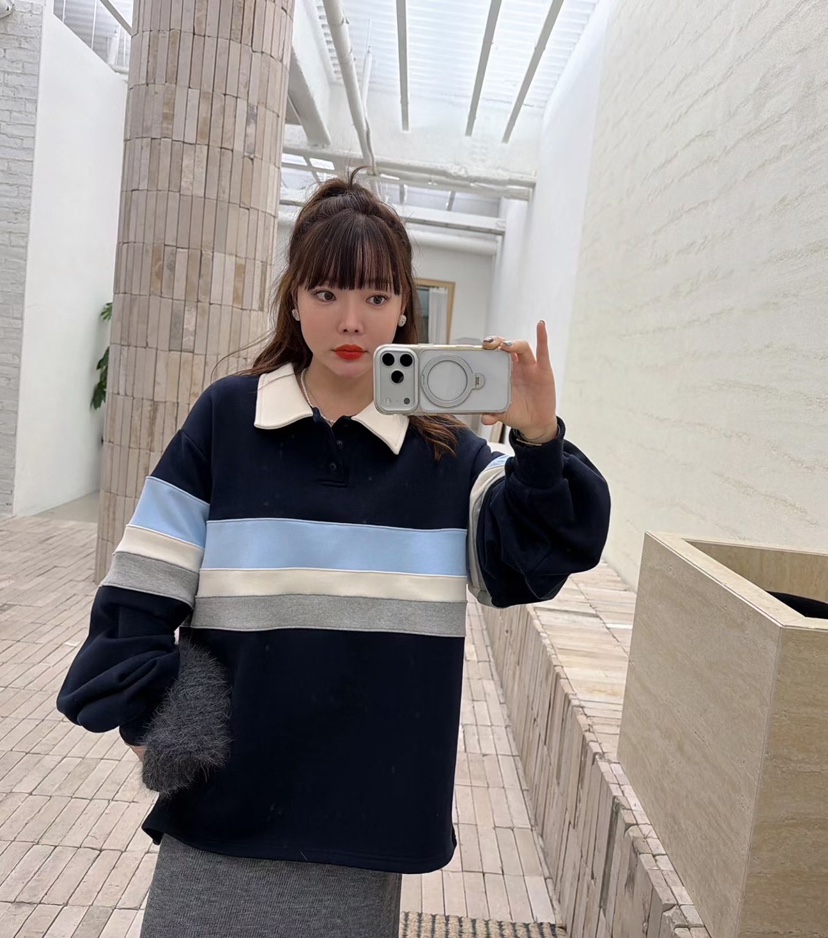 LOVABLE韓國直郵㊣女士新款25秋冬真品人氣推薦休閑熱賣衛衣LOVABLE衛衣