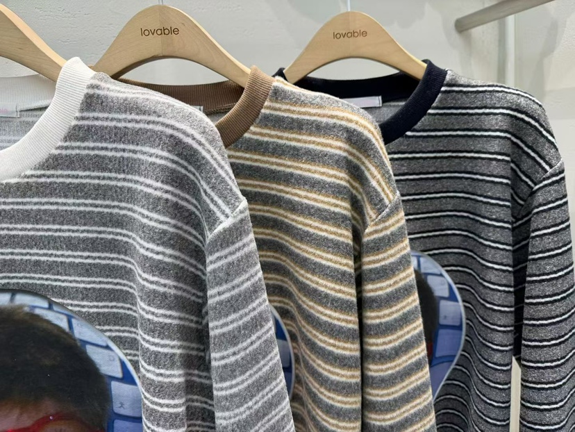 LOVABLE韓國直郵㊣女士新款推薦25秋冬時尚真品職業長袖T恤LOVABLE長袖T恤
