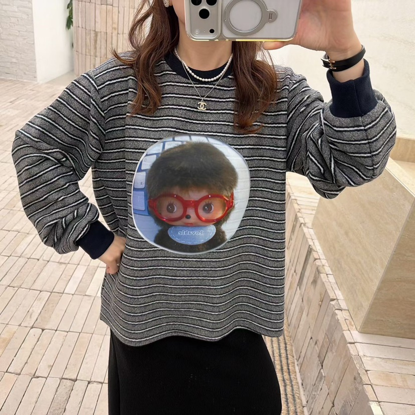 LOVABLE韓國直郵㊣女士新款推薦25秋冬時尚真品職業長袖T恤LOVABLE長袖T恤