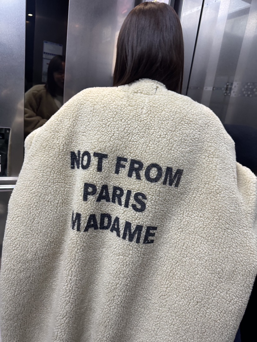 FRANC—L東大門㊣代購女士新品熱賣25秋冬中長款大衣兩面穿FRANC中長款大衣