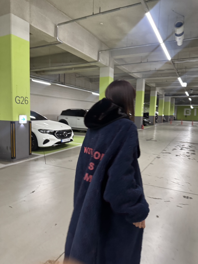 FRANC—L東大門㊣代購女士新品熱賣25秋冬中長款大衣兩面穿FRANC中長款大衣