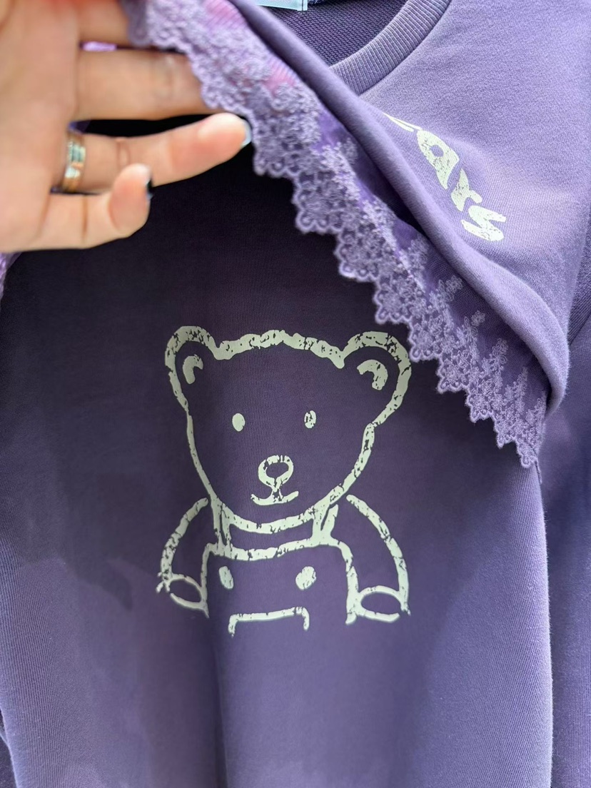 LOVABLE東大門㊣代購女裝新品熱賣休閑時尚真品25秋冬職業衛衣LOVABLE衛衣