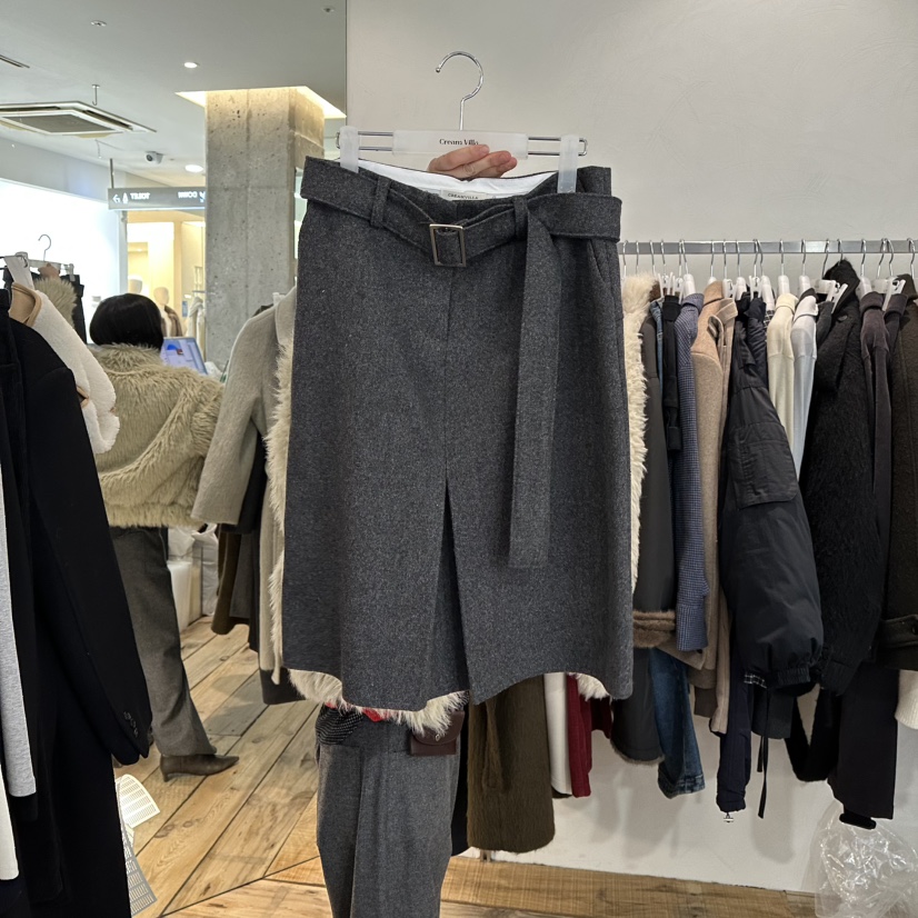 CREAM VILLA東大門㊣直郵女士新品休閑長裙CREAMVILLA長裙圖色1