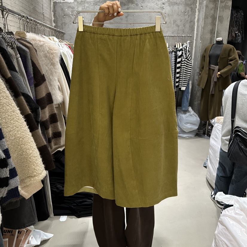 JUNI韓國代購㊣女裝新品25秋冬職業休閑人氣推薦休閑褲加絨my juni休閑褲