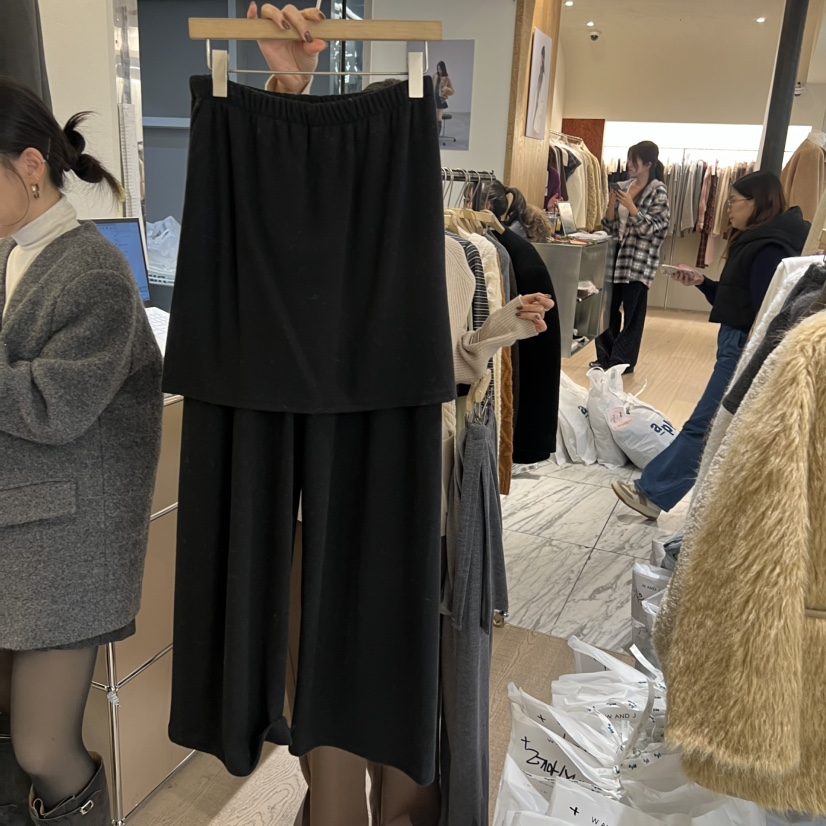 W AND J東大門㊣直郵女裝新款休閑熱賣推薦人氣25秋冬裙褲W AND J裙褲圖色3