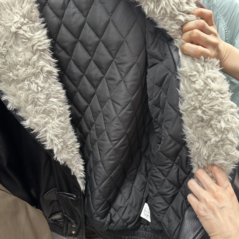 MOMAZU韓國直郵㊣女裝新品時尚休閑25秋冬職業人氣夾克皮革MOMAZU夾克