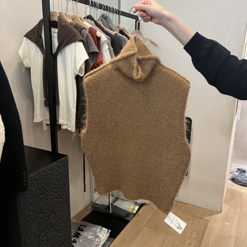 LA MAGIE FEMME東大門㊣直郵女裝新品熱賣職業25秋冬吊帶背心Lamagie Femme吊帶/背心圖色2