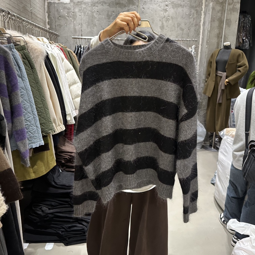 JUNI東大門㊣實拍女士新款熱賣真品休閑人氣25秋冬職業針織衫my juni針織衫圖色4