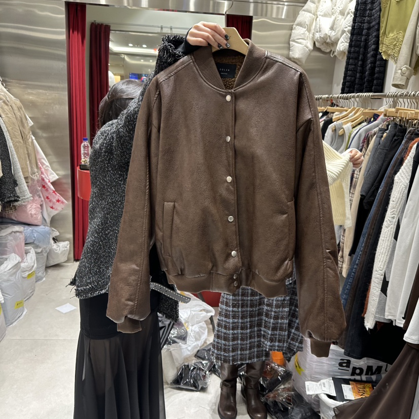 SOLAR韓國直郵㊣女士新品熱賣職業25秋冬人氣休閑時尚推薦夾克SOLAR夾克圖色1