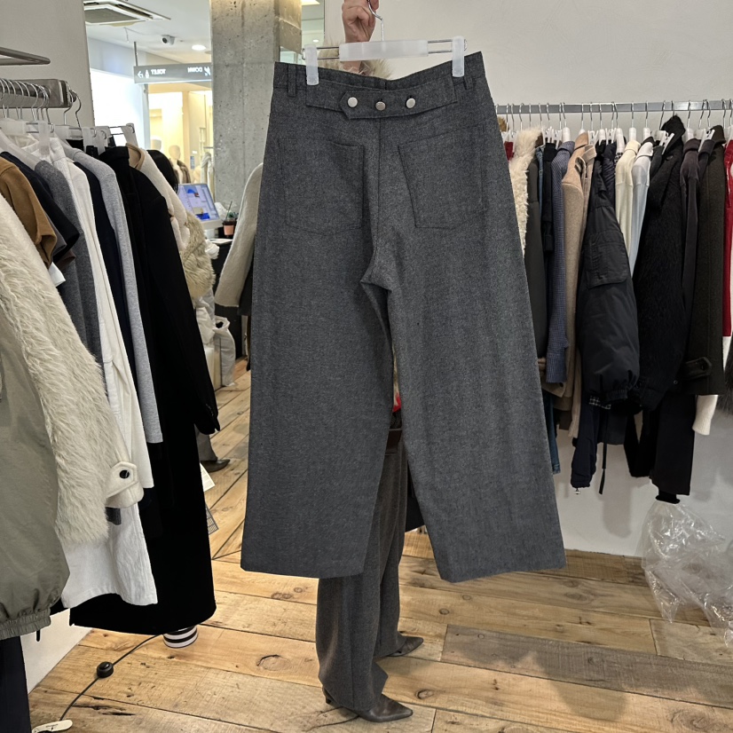 CREAM VILLA東大門㊣直郵女士新款推薦休閑褲羊毛CREAMVILLA休閑褲