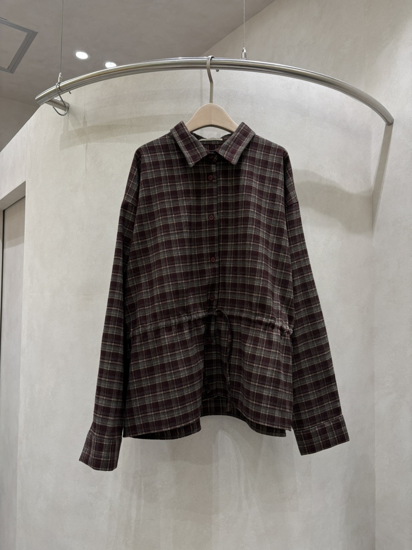 WHO IS SHE東大門㊣直郵女士新品人氣熱賣襯衫蕾絲衫格子WHO IS SHE襯衫/蕾絲衫圖色2