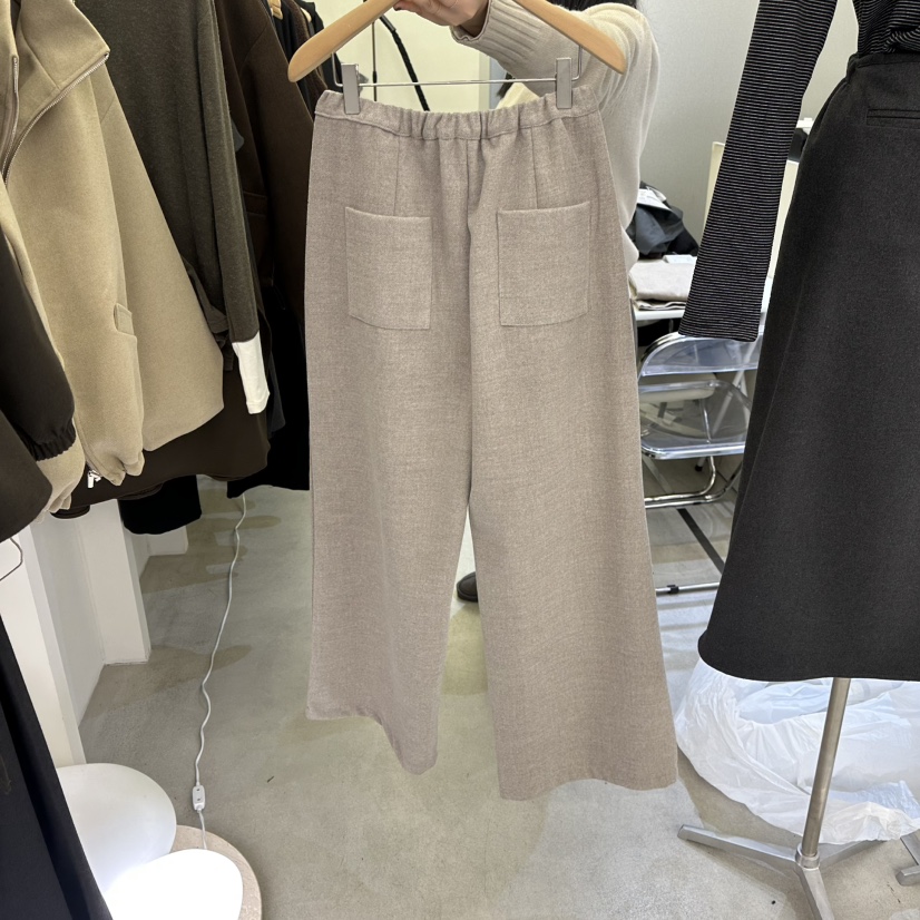 AMON東大門㊣直郵女士新款熱賣職業推薦人氣25秋冬休閑褲羊毛AMON休閑褲