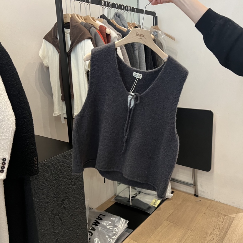 LA MAGIE FEMME韓國直郵㊣女士新品休閑真品熱賣吊帶背心Lamagie Femme吊帶/背心圖色4