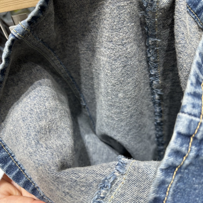 SOLAR東大門㊣直郵女士新品真品25秋冬休閑時尚職業牛仔褲拉絨SOLAR牛仔褲