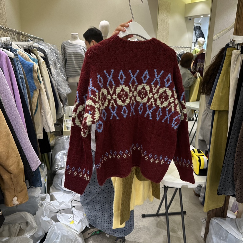 REFLAT東大門㊣代購女士新款熱賣推薦職業休閑人氣時尚針織衫REFLAT針織衫