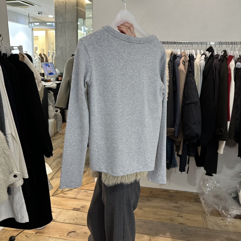 CREAM VILLA東大門㊣實拍女裝新品真品長袖T恤CREAMVILLA長袖T恤