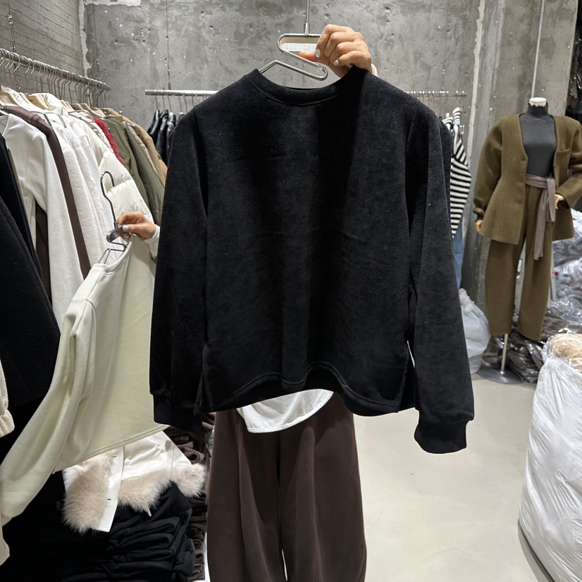 JUNI東大門㊣代購女士新品推薦真品職業25秋冬衛衣加絨羊毛my juni衛衣圖色3