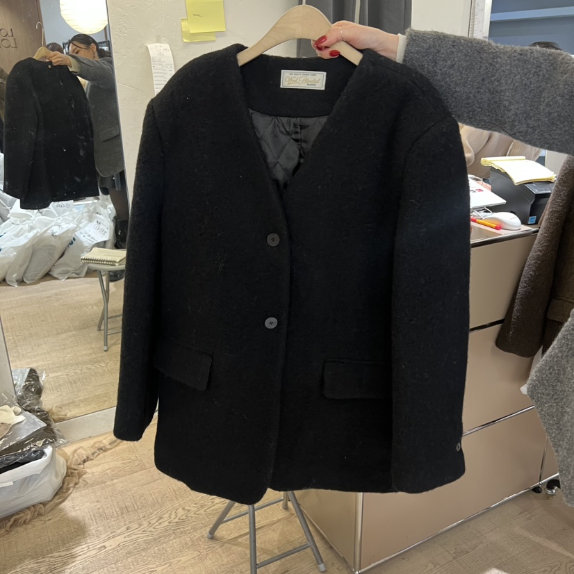 W AND J東大門㊣直郵女士新品25秋冬真品推薦人氣短款大衣W AND J短款大衣圖色3