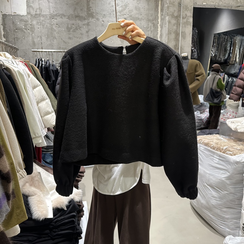 JUNI東大門㊣直郵女士新款人氣熱賣職業時尚推薦襯衫蕾絲衫my juni襯衫/蕾絲衫圖色3